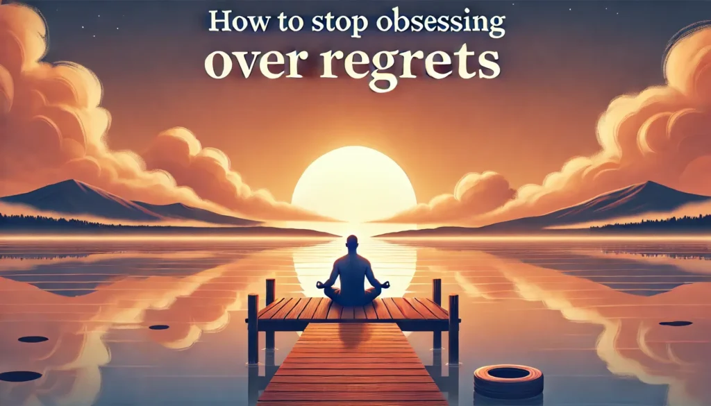 How to stop obsessing over regrets?